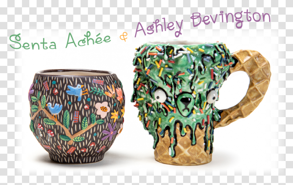 Ashley Senta 3 Skull, Porcelain, Pottery, Jar Transparent Png