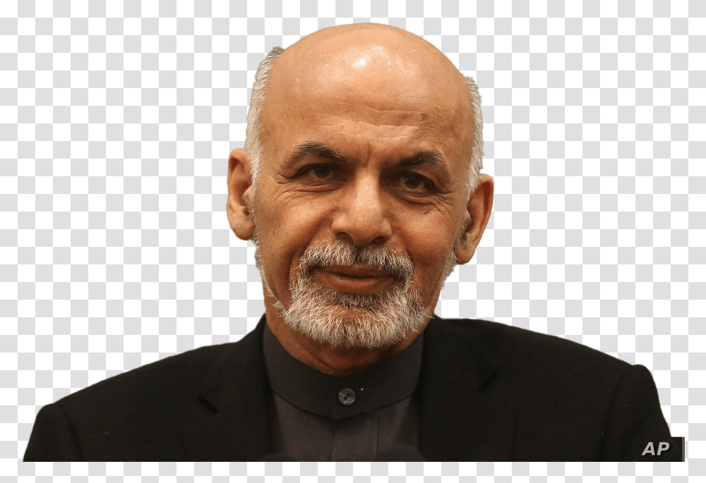 Ashraf Ghani, Face, Person, Beard, Head Transparent Png