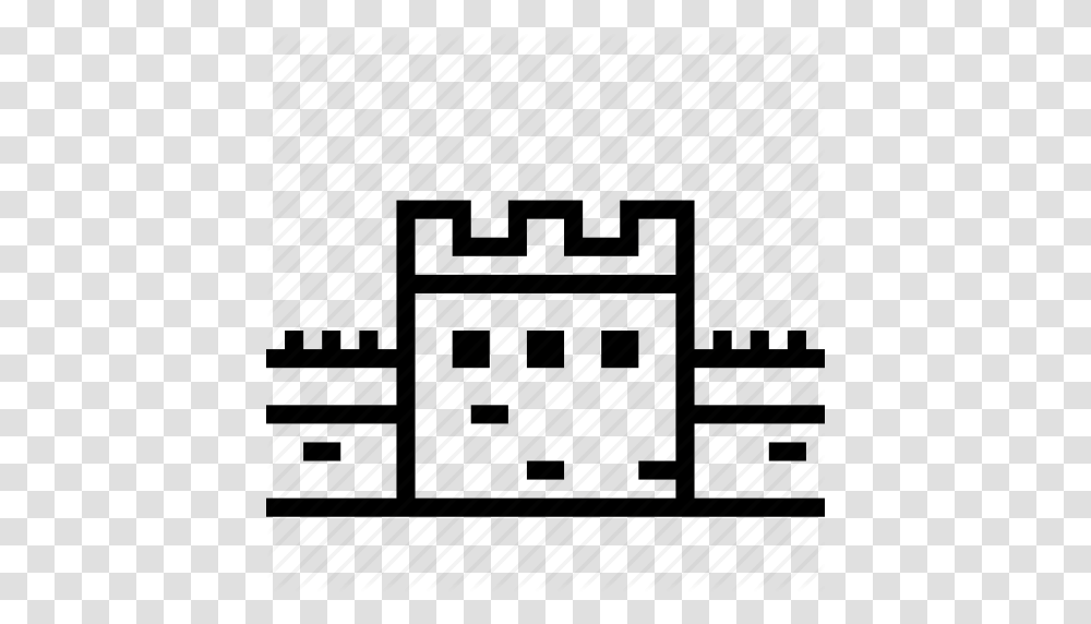 Asia Castle China Great Wall War Icon, Plan, Plot Transparent Png
