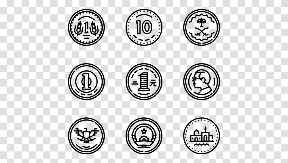 Asia Coins Mountain Icon Vector, Gray, World Of Warcraft Transparent Png