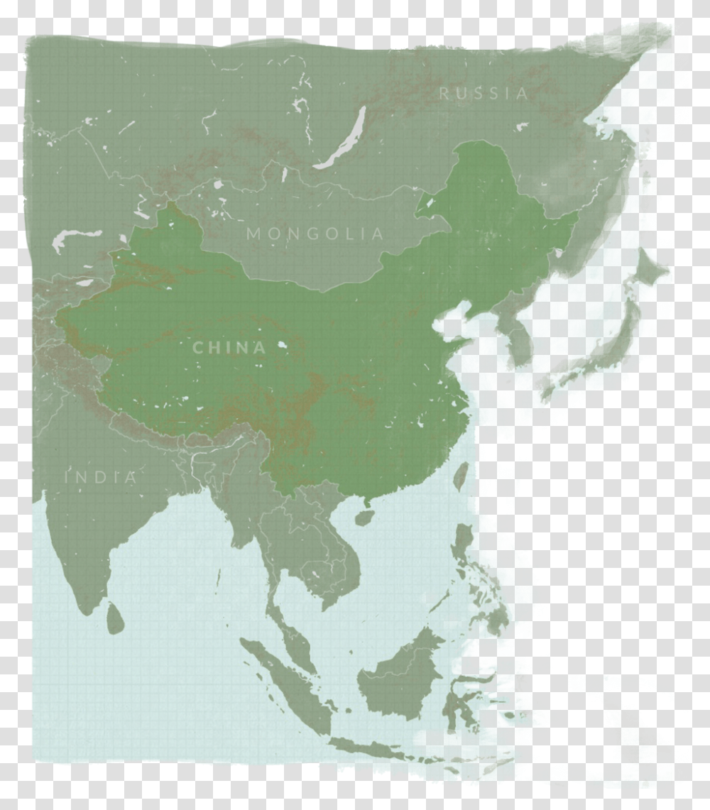 Asia Map Black, Diagram, Plot, Atlas Transparent Png