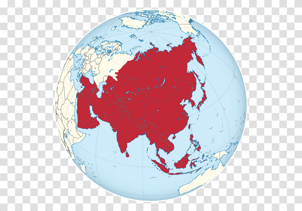 Asia On The Globe Asia On Globe, Outer Space, Astronomy, Universe, Planet Transparent Png