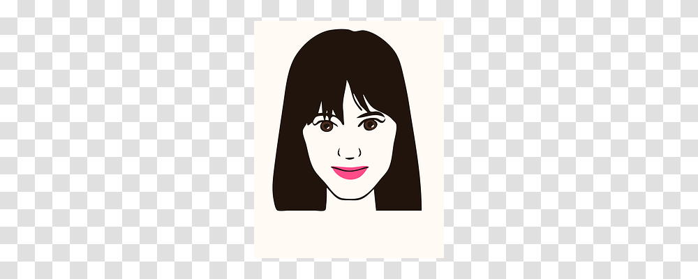 Asian Face, Stencil, Label Transparent Png