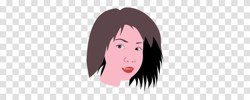 Asian Person, Face, Female Transparent Png