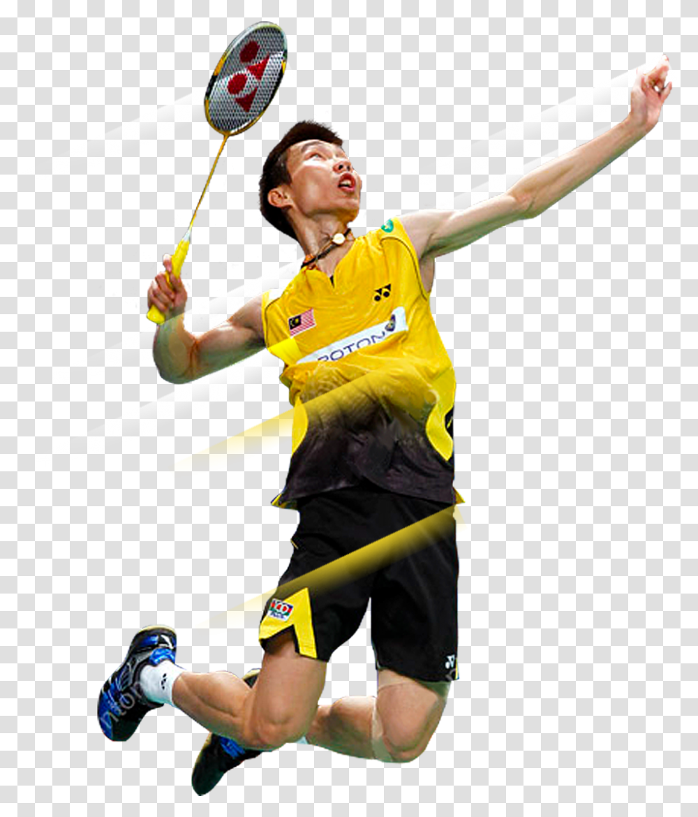 Asian Badminton Player Image Badminton, Person, Human, Sport, Sphere Transparent Png