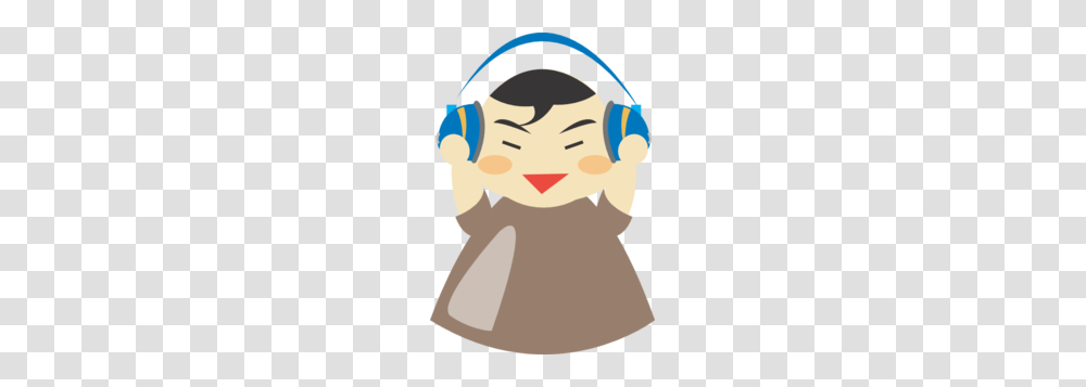 Asian Boy With Headphones Clip Art, Electronics, Headset, Poster, Advertisement Transparent Png