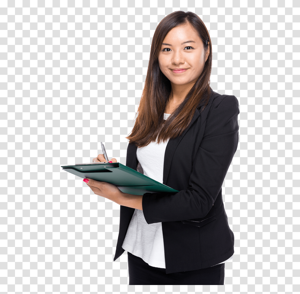 Asian Businessman Download Asian Business Woman, Person, Female, Suit Transparent Png