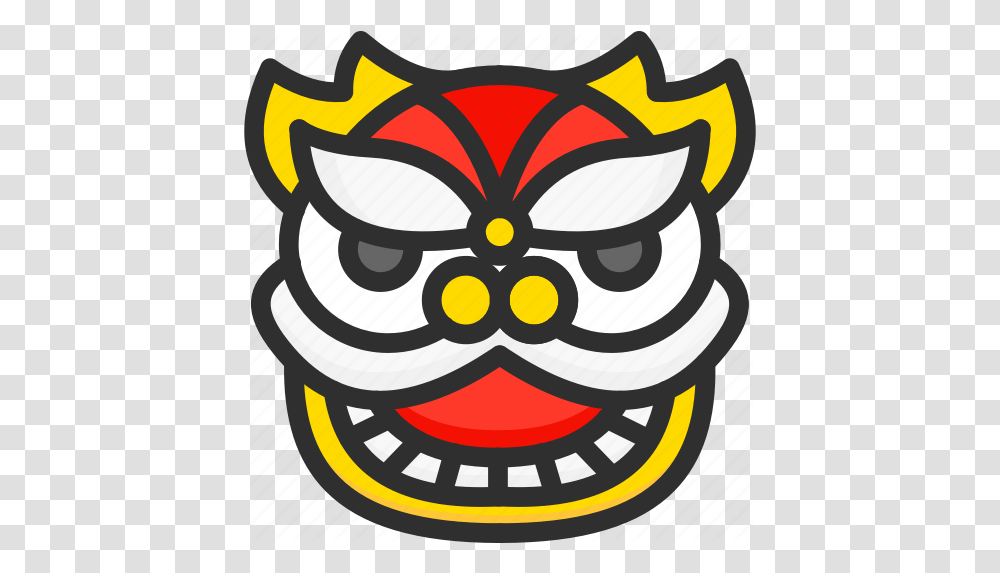 Asian Chinese Dragon Head New Year Dragon Head Chinese New Year, Poster, Advertisement, Label, Text Transparent Png