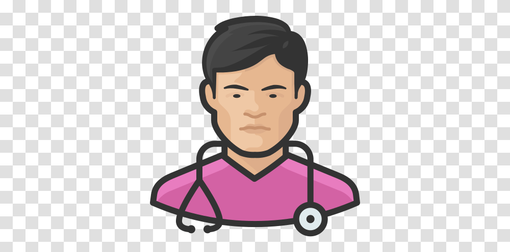 Asian Coronavirus Male Nurse Icon Surgeon, Person, Human, Teacher Transparent Png