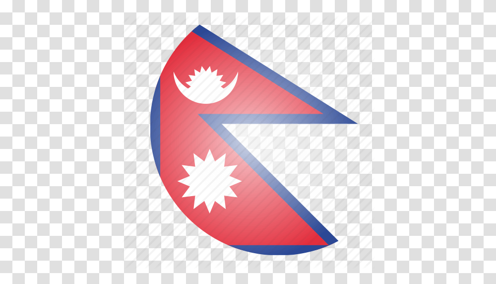 Asian Country Flag National Nepal Nepali Icon, Logo, Trademark Transparent Png