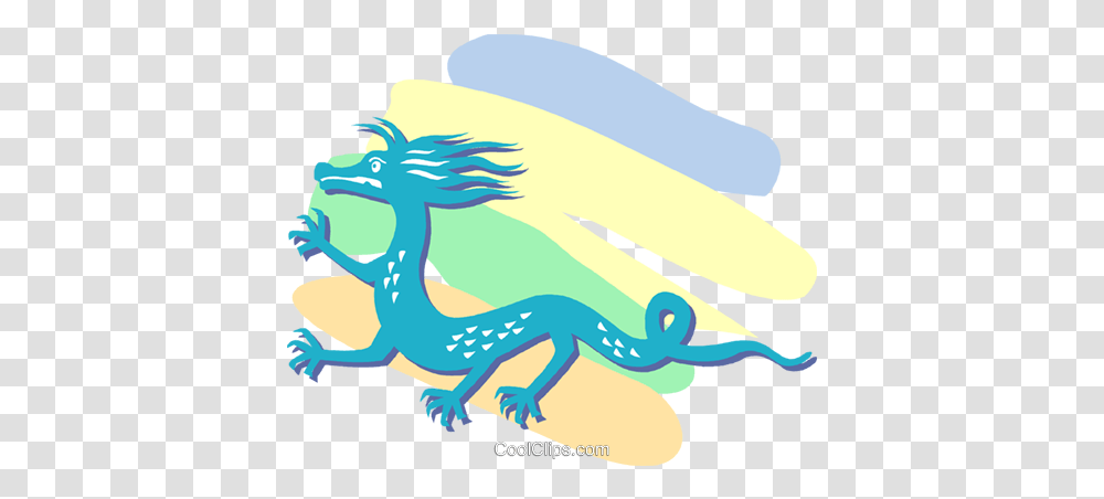 Asian Dragon Royalty Free Vector Clip Art Illustration Illustration, Gecko, Lizard, Reptile, Animal Transparent Png