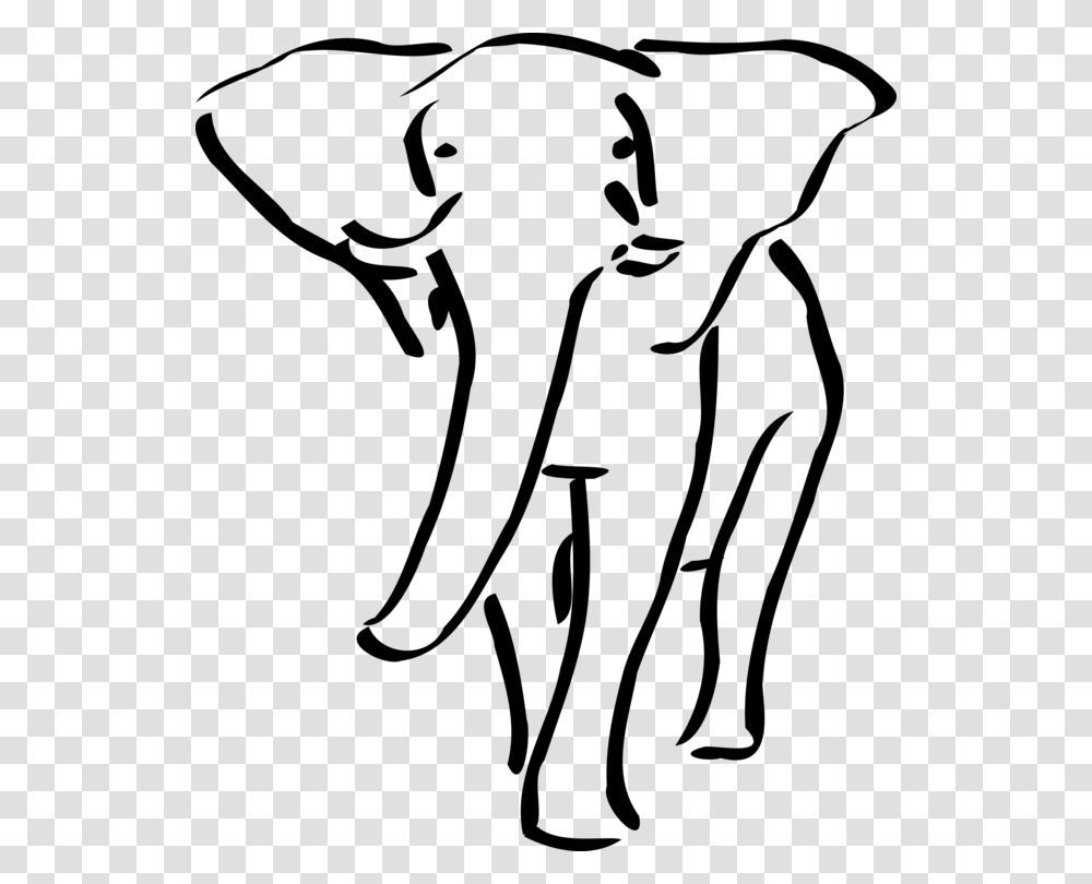 Asian Elephant African Elephant Rhinoceros Elephantidae Coloring, Gray, World Of Warcraft Transparent Png