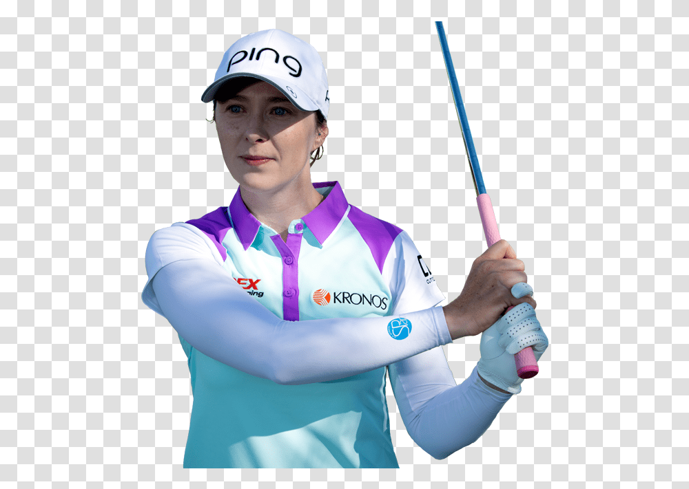Asian Female Golfer, Person, Bow, Sport Transparent Png