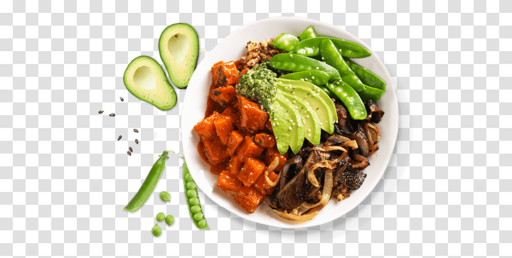 Asian Food Healthy Food Dish, Meal, Plant, Platter, Lunch Transparent Png