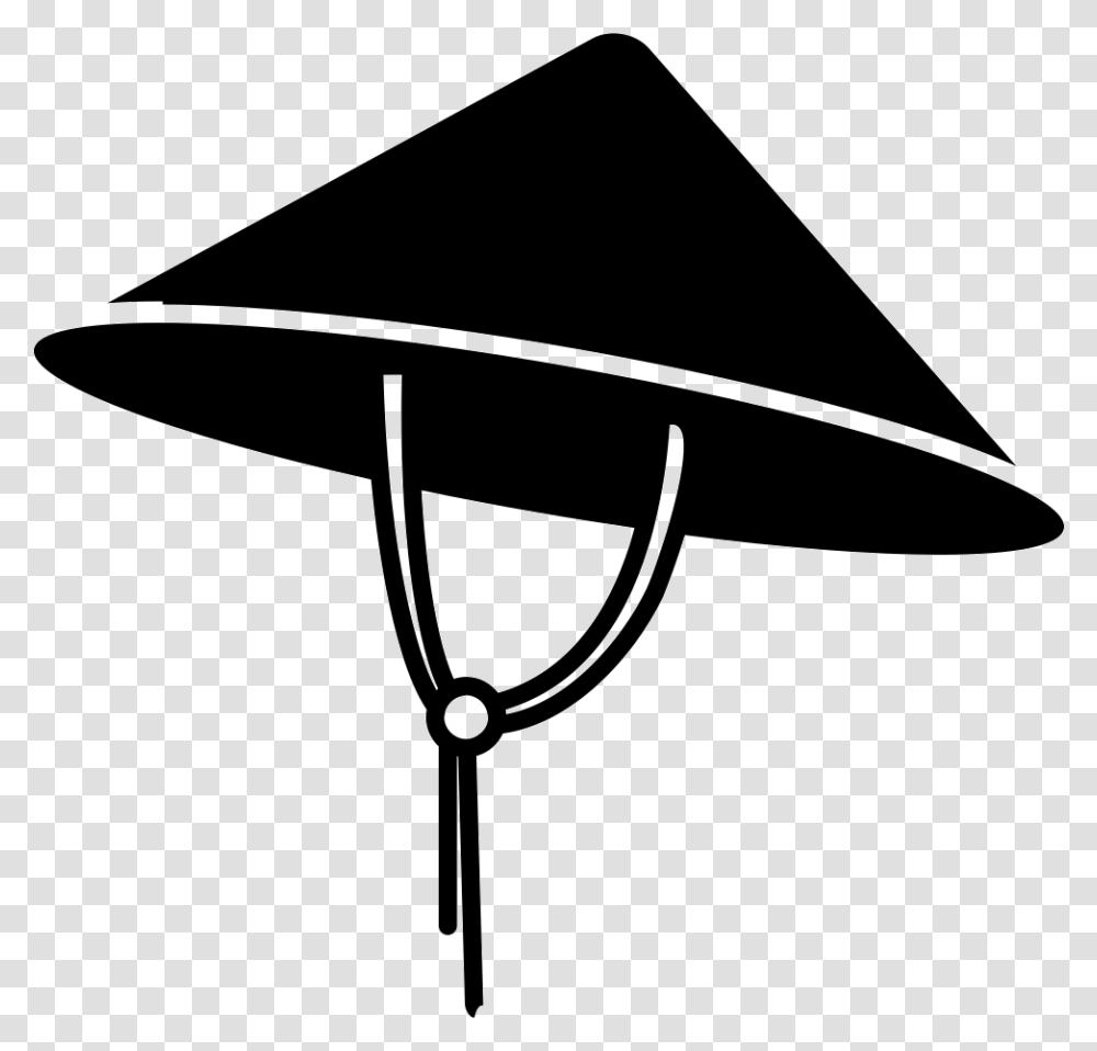 Asian Hat Sombrero Asiatico, Apparel, Lamp, Sun Hat Transparent Png