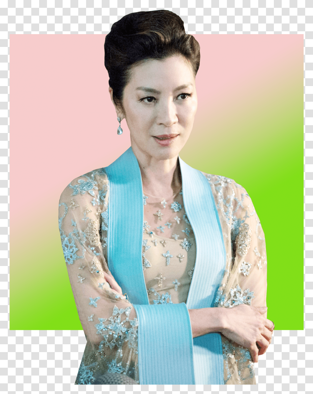 Asian Model, Person, Evening Dress, Robe Transparent Png