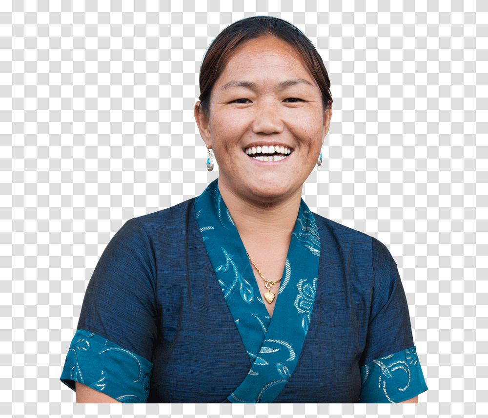 Asian People Smile, Person, Face, Sleeve Transparent Png