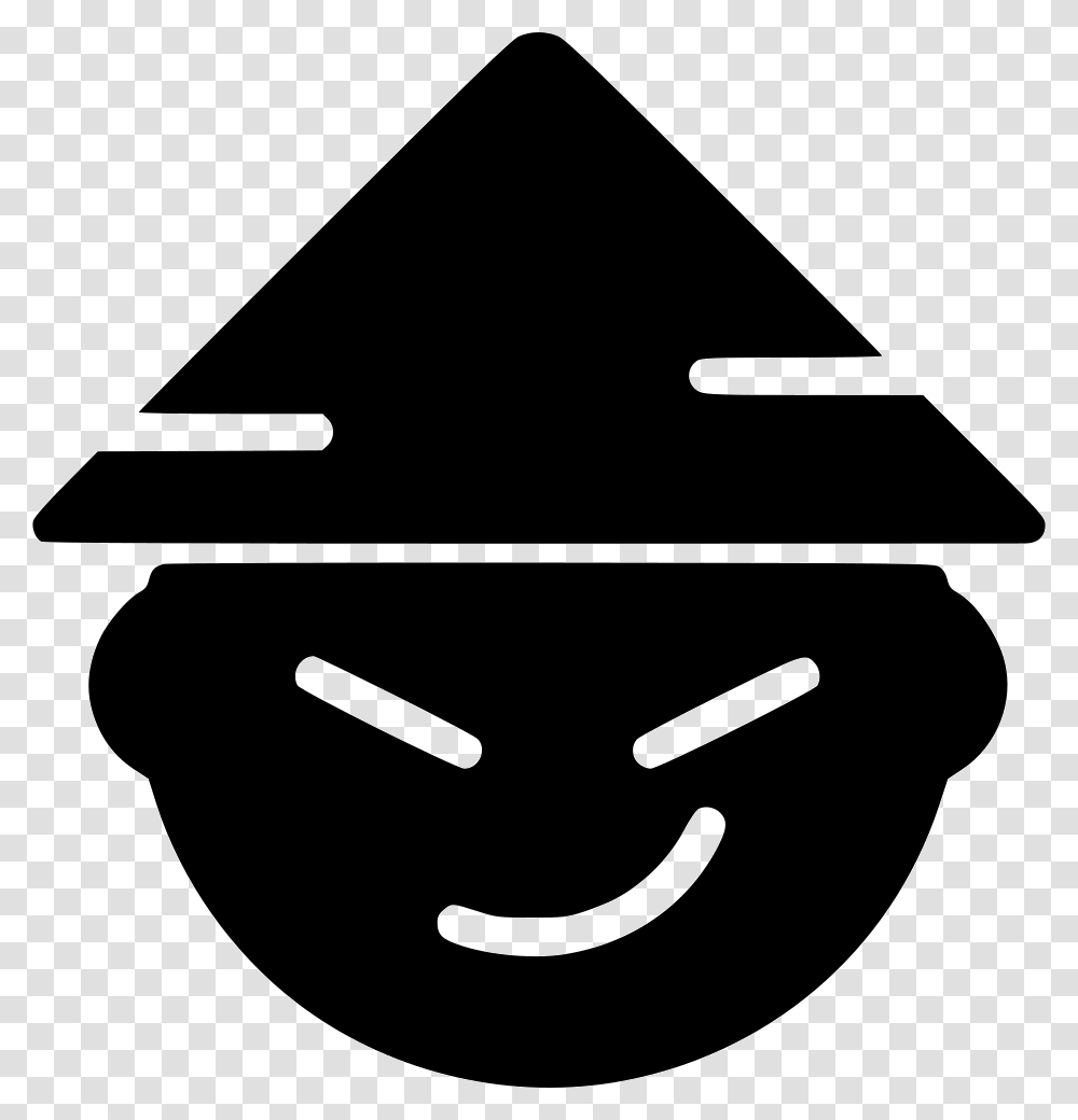 Asian Smiley, Stencil, Logo, Trademark Transparent Png