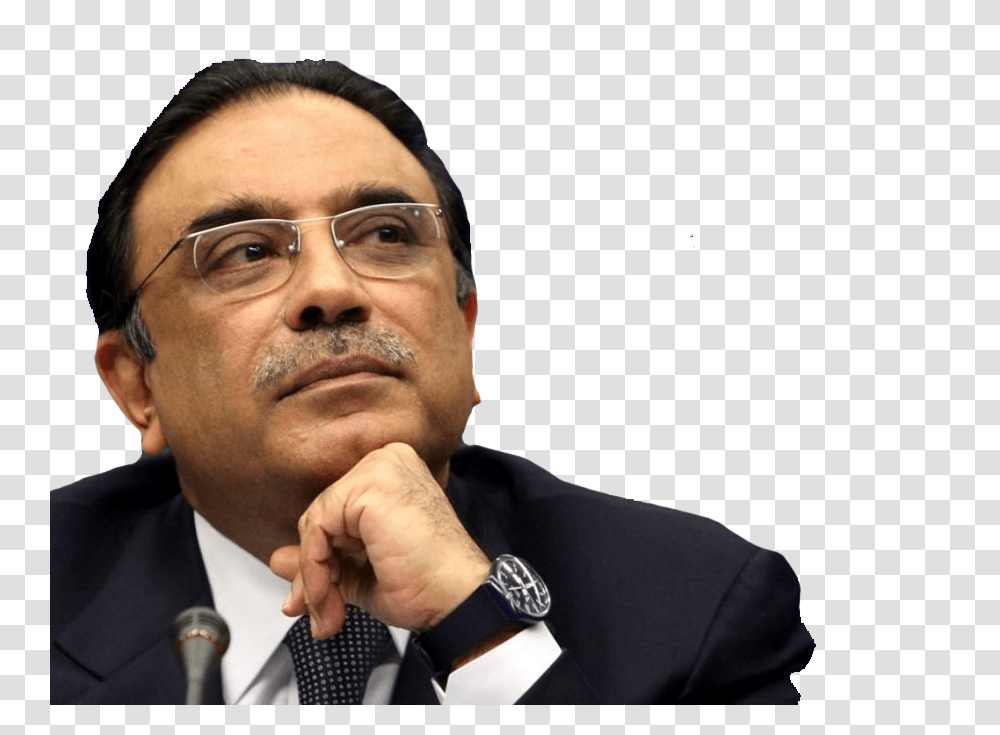 Asif Ali Zardari Photos Vector Clipart, Person, Crowd, Suit, Glasses Transparent Png
