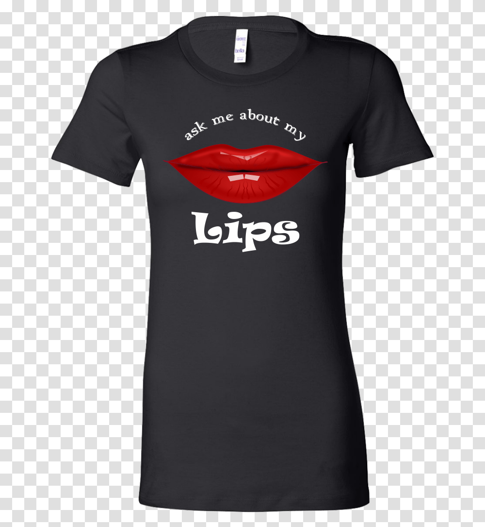 Ask Me About My Hot Pink Lips Kiss Lipstick Party Bella Shirt Kids Clothing Brands, Apparel, T-Shirt Transparent Png