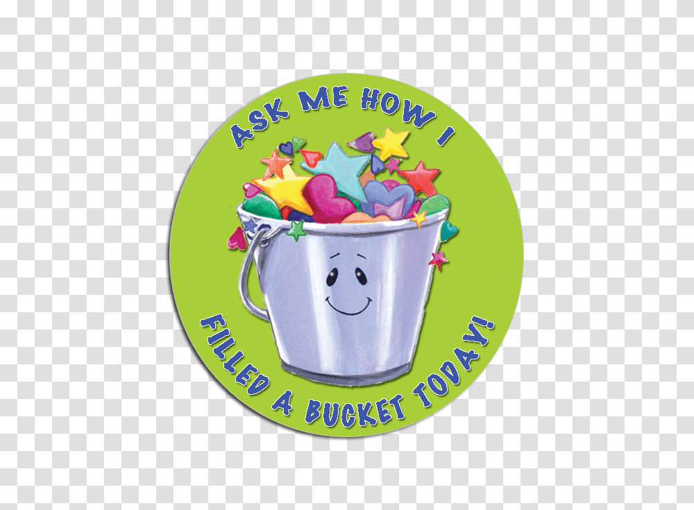 Ask Me How I Filled A Bucket Sticker Pack, Birthday Cake, Dessert, Food, Porcelain Transparent Png