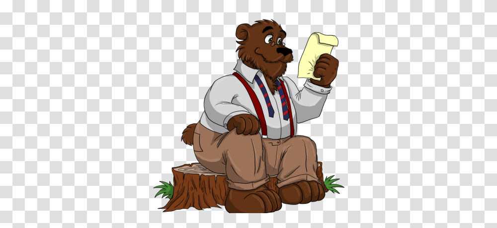 Ask Papabear, Person, Human, Kneeling Transparent Png