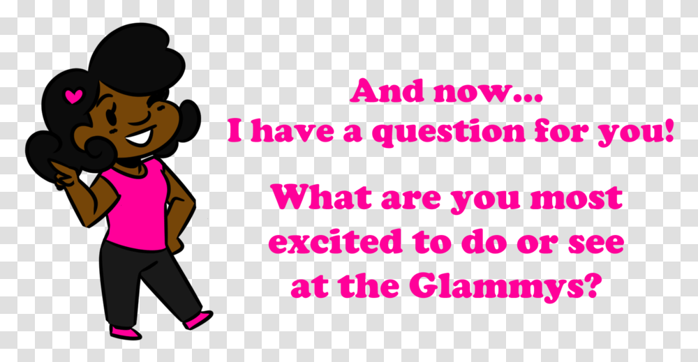 Ask Sam Question For You Glammys Cartoon, Person, Human Transparent Png