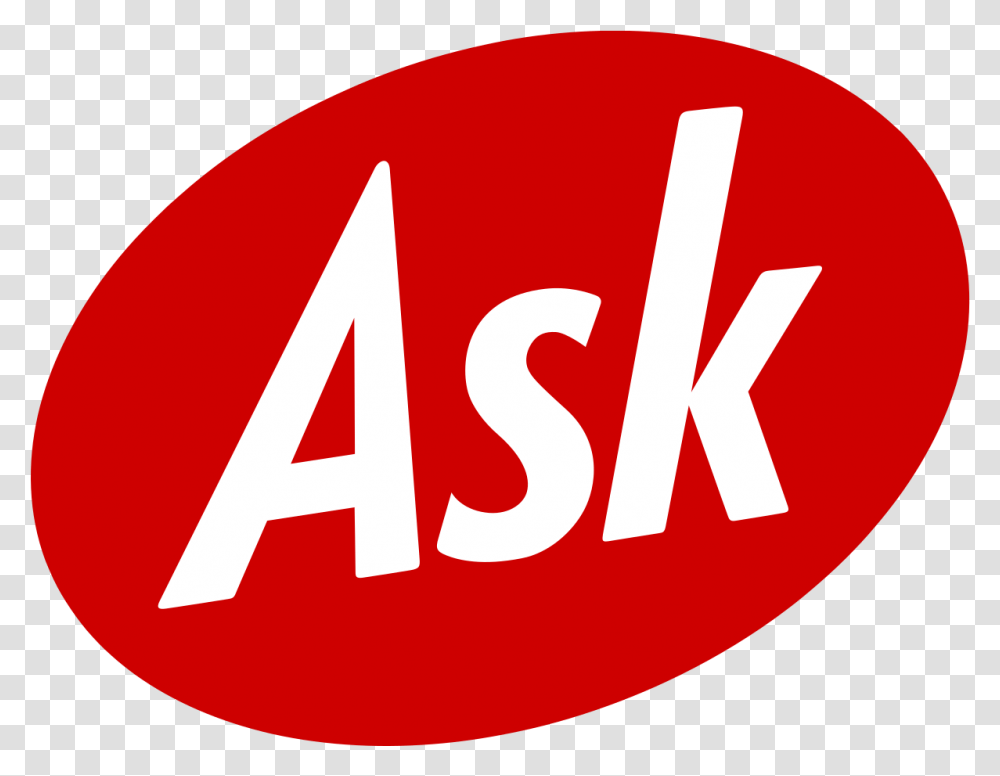 Ask Search Engine Logo Ask Logo, Symbol, Label, Text, Word Transparent Png