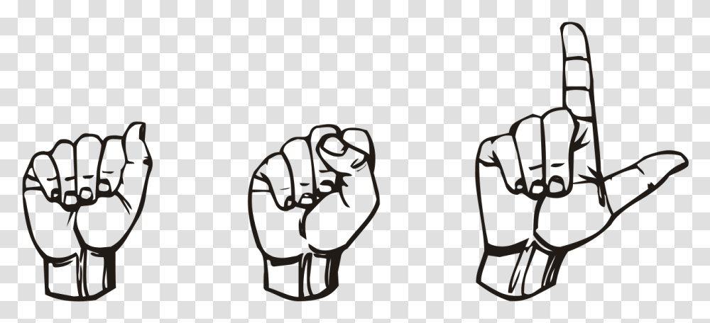 Asl In Sign Language, Hand, Fist Transparent Png