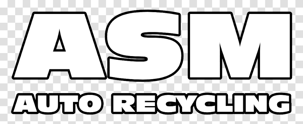 Asm Auto Recycling Logo, Alphabet, Label, Number Transparent Png