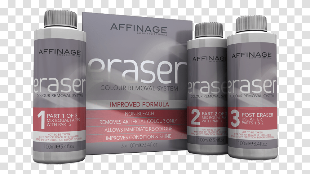 Asp Eraser Colour Remover, Cosmetics, Bottle, Beer, Alcohol Transparent Png