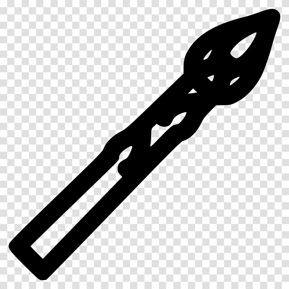 Asparagus, Silhouette, Wrench, Cutlery Transparent Png