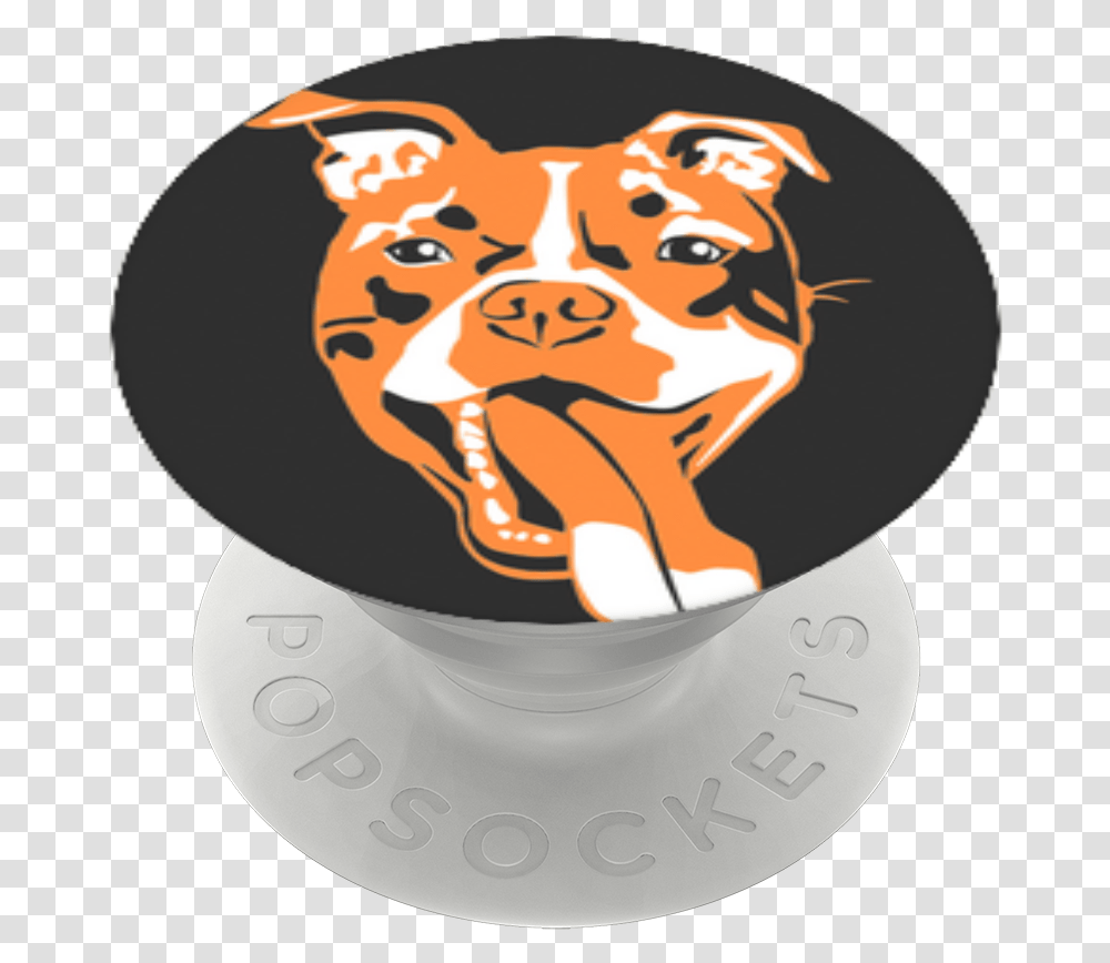 Aspca Pitty Smile Popsockets Popgrip Staffordshire Bull Terrier, Face, Label, Word Transparent Png