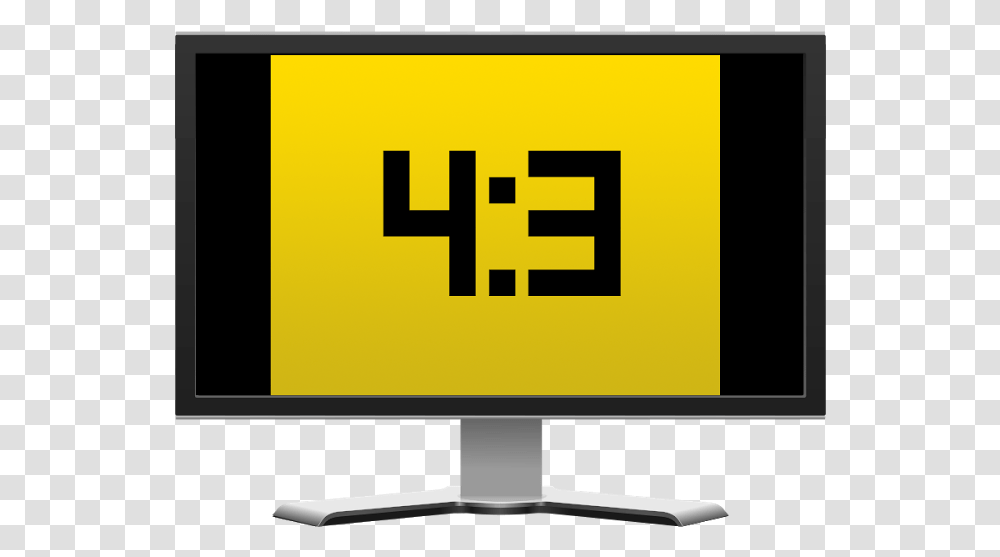 Aspect Ratio With Vertical Bars Led Backlit Lcd Display, Monitor, Screen, Electronics, LCD Screen Transparent Png