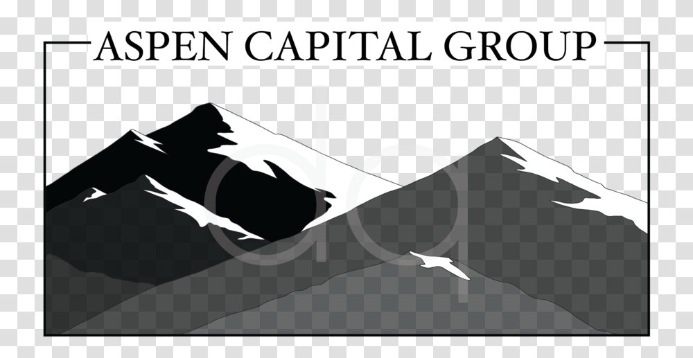 Aspen Capital Bw Mountains Illustration, Stencil, Airplane Transparent Png
