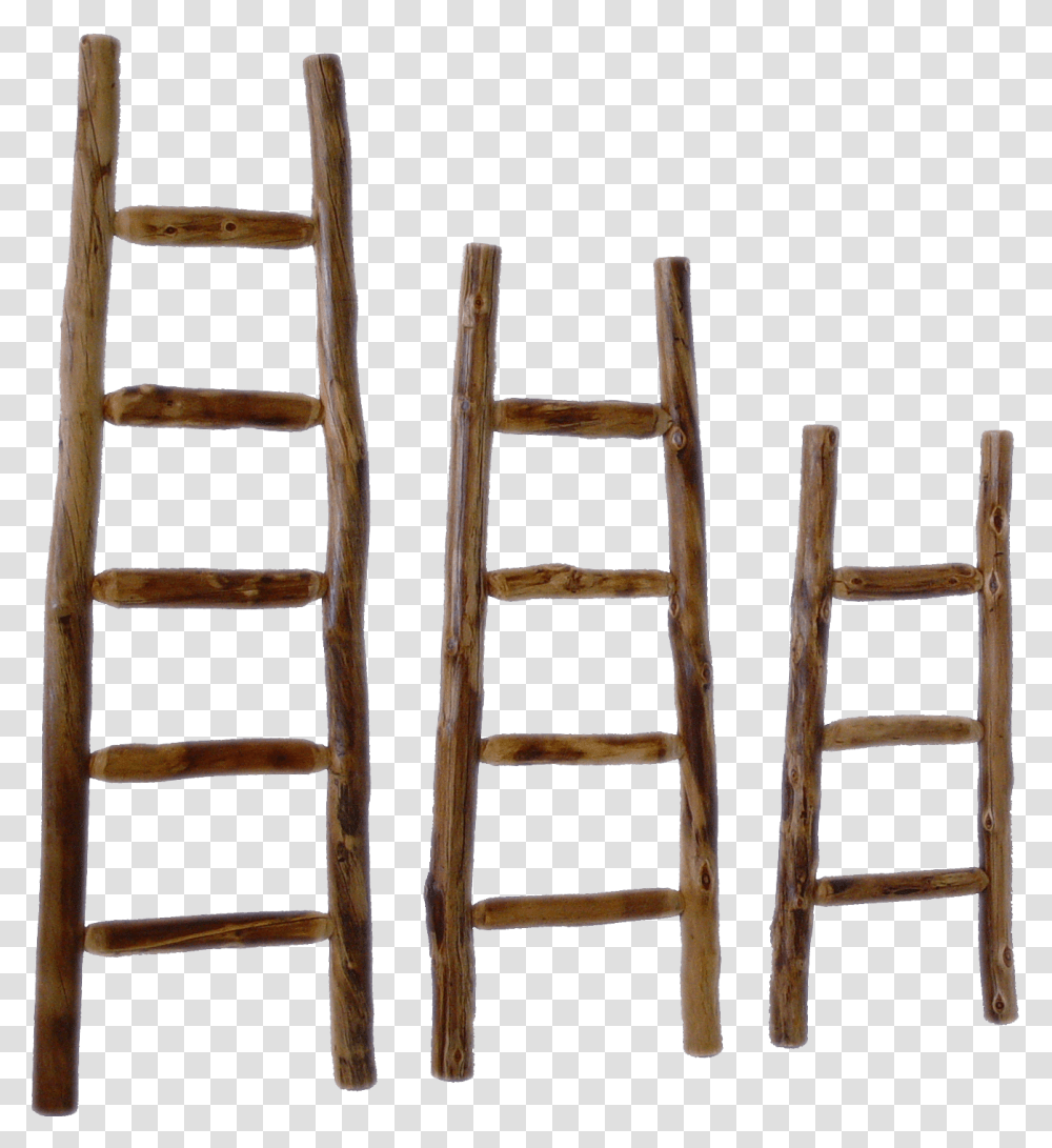 Aspen Log Kiva Ladder Kiva Ladder, Furniture, Wood, Bar Stool, Tabletop Transparent Png