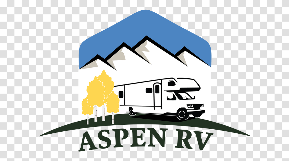 Aspen Rv Commercial Vehicle, Van, Transportation, Moving Van, Caravan Transparent Png
