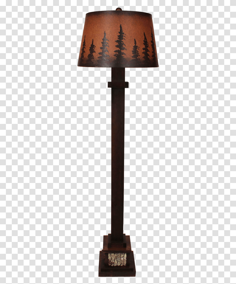 Aspen Square Wooden Floor Lamp With Poplar Bark Accent Lamp, Sword, Blade, Weapon, Weaponry Transparent Png