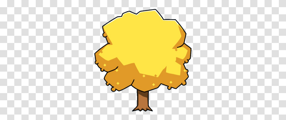 Aspen Tree Big, Gold Transparent Png