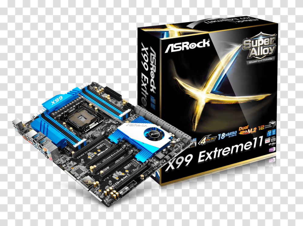 Asrock Unleashes The Extreme Monster Motherboard, Computer, Electronics, Computer Hardware, Flyer Transparent Png