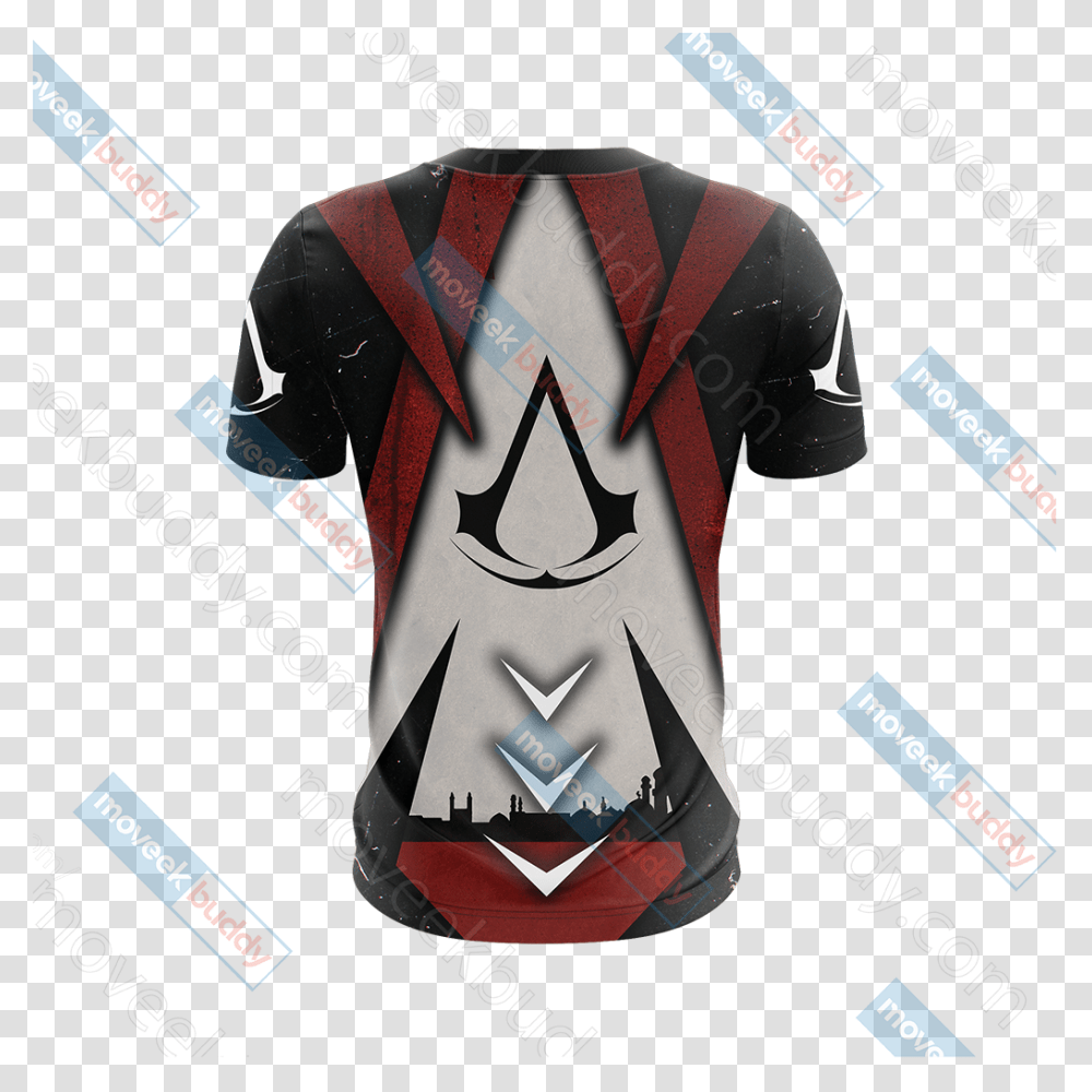 Assassin's Creed Brotherhood Unisex 3d T Shirt Assassin's Creed Unity, Poster, Advertisement, Flyer, Paper Transparent Png