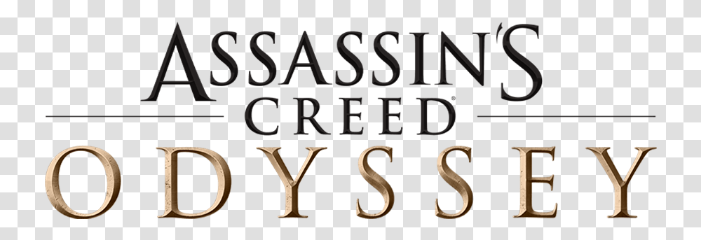 Assassin's Creed Odyssey Assassin's Creed Odyssey The Fate Of Atlantis Logo, Alphabet, Number Transparent Png