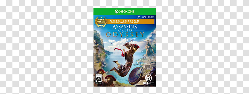 Assassin's Creed Odyssey Assassins Creed Odyssey Gold Edition Xbox One, Person, Flyer, Poster, Advertisement Transparent Png