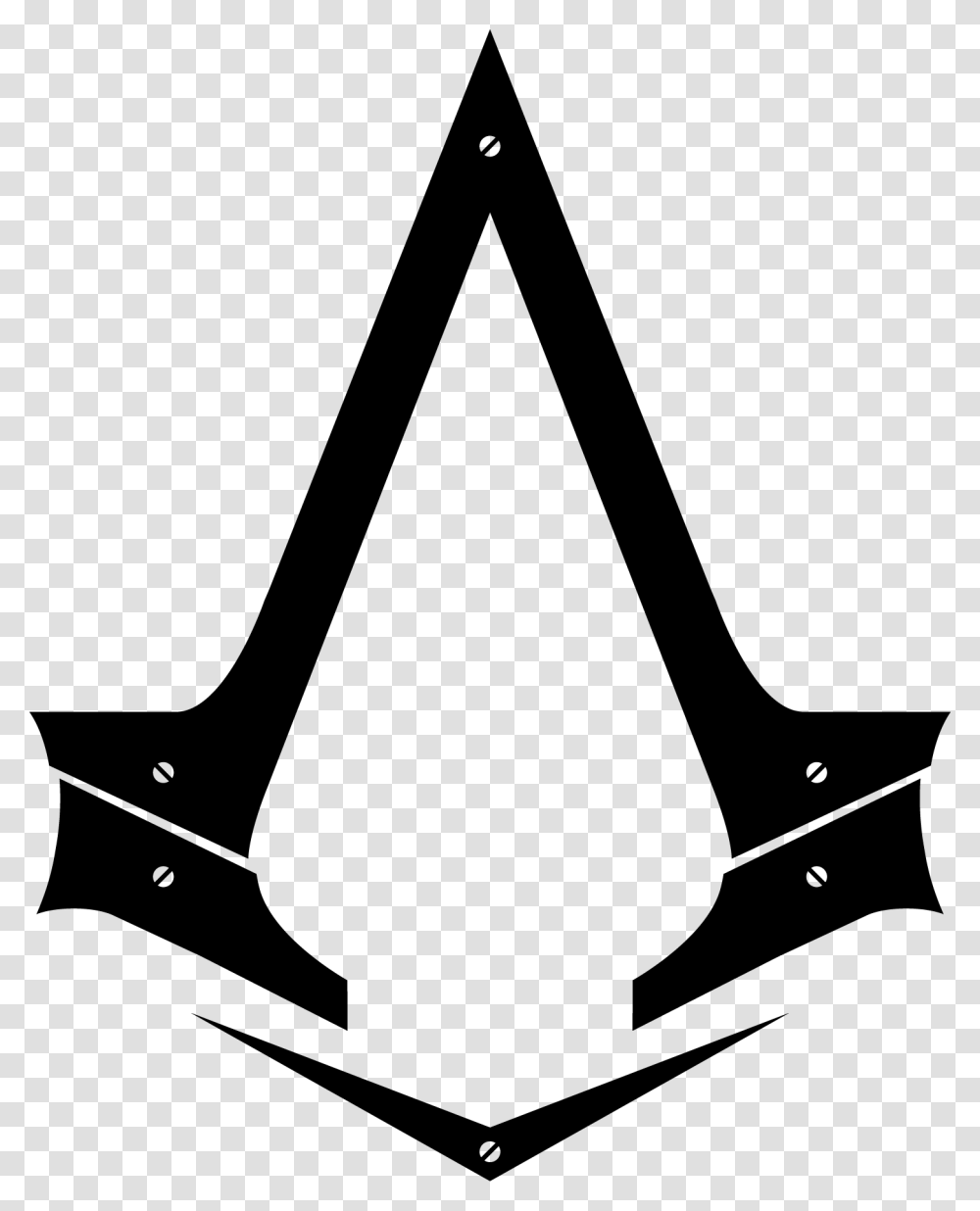 Assassin's Creed Syndicate Logo Assassins Creed Logo Syndicate, Axe, Tool, Shovel, Stencil Transparent Png