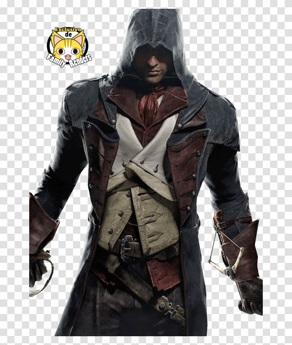 Assassin's Creed Unityarno Dorian Assasin's Creed Arno Dorian Poster, Overcoat, Costume, Person Transparent Png
