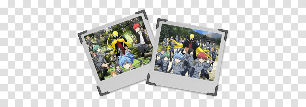 Assassination Classroom Anitousen Anime Creditless Logo, Person, Collage, Poster, Advertisement Transparent Png