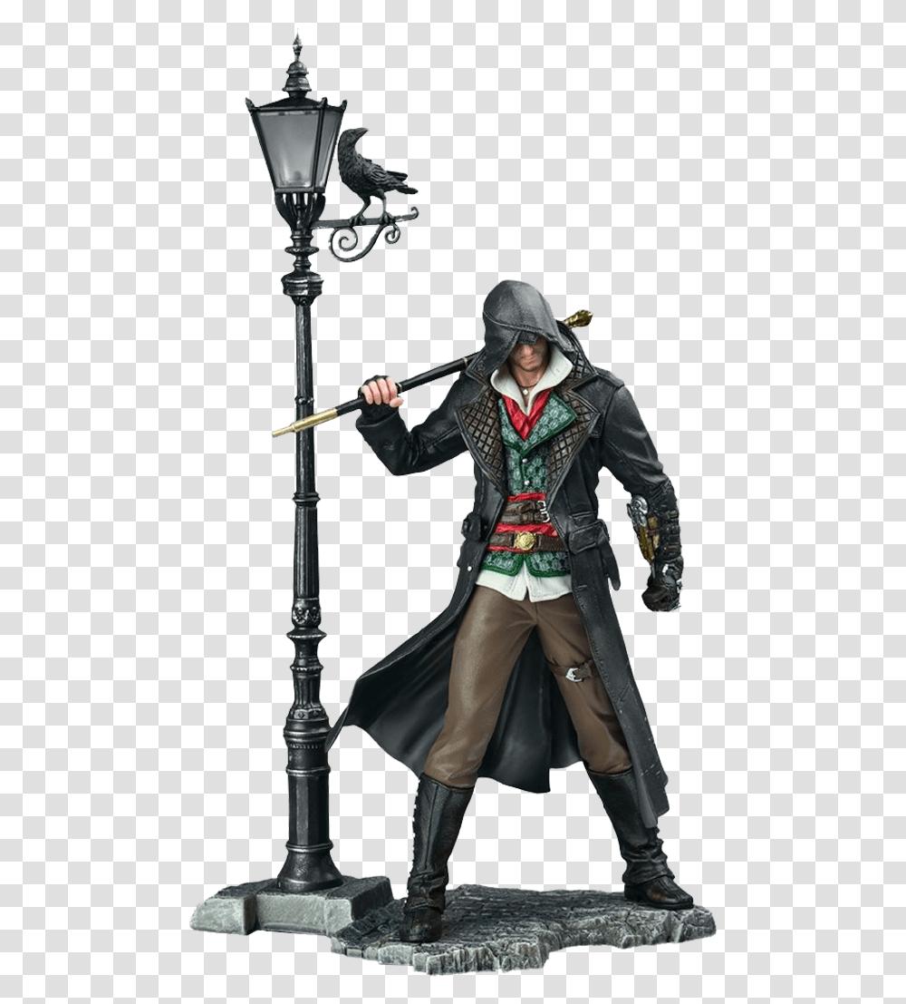 Assassinquots Creed Syndicate Photo Assassin's Creed Statue Jacob, Person, Human, Apparel Transparent Png