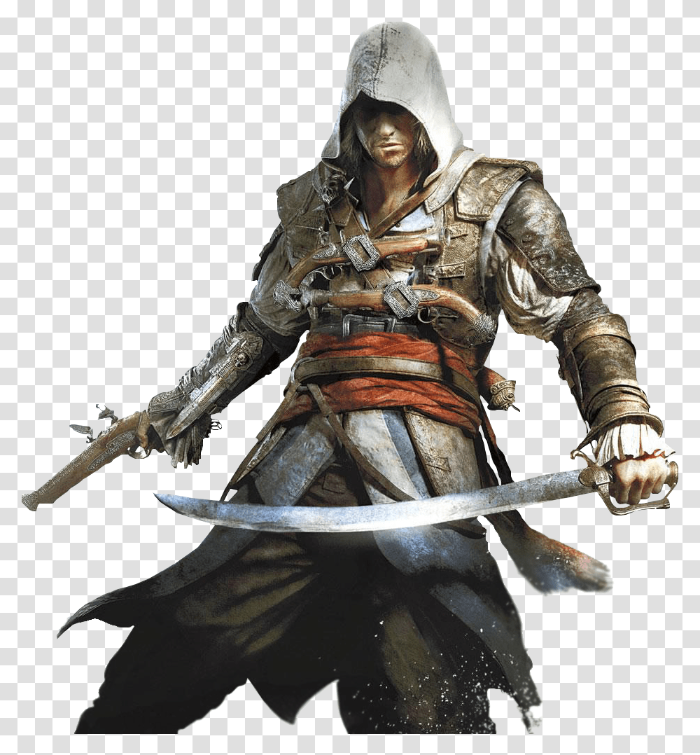 Assassins Creed Assassin's Creed 4 Kenway Wallpaper Hd, Person, Human, Samurai, Knight Transparent Png