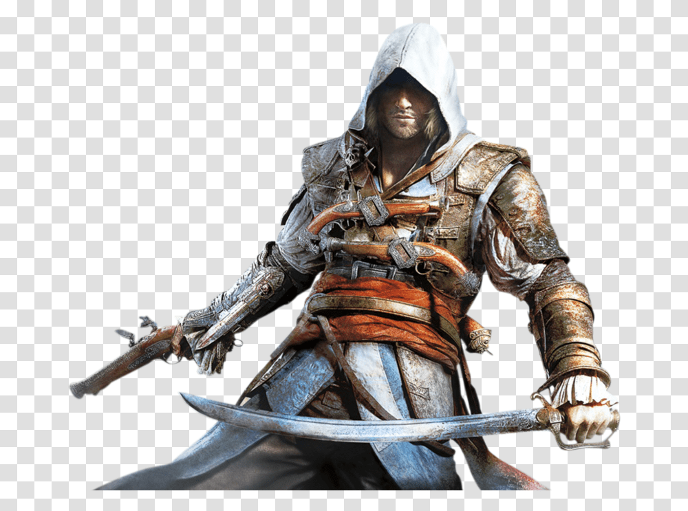 Assassins Creed Assassin's Creed Iv Hidden Blade Toy, Person, Human, Samurai, Knight Transparent Png