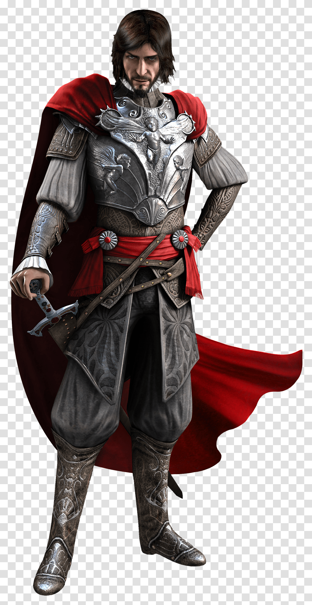 Assassins Creed Cape Assassin's Creed Brotherhood Rodrigo Borgia Transparent Png